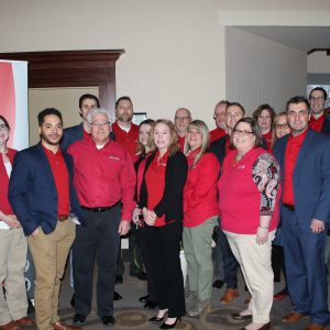Large group of Cardinal employees