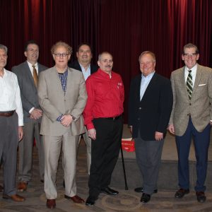Group of Board Members, Legislators and CEO