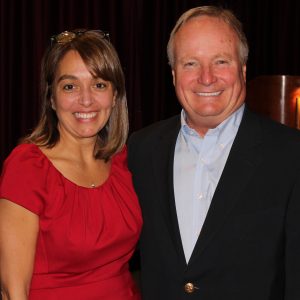 Cardinal CEO Christine Blake with Congressman David Joyce